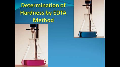 hardness test of water by edta|hardness estimation by edta method.